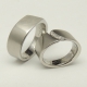 Thumbnail DR: Bogenspalt Ring m. 7 Brillanten / HR: 1Kant Trauring